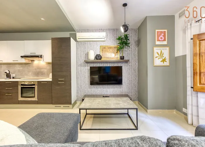 Cosy & Stylish 3br In The Heart Of St'julians By 360 Estates *