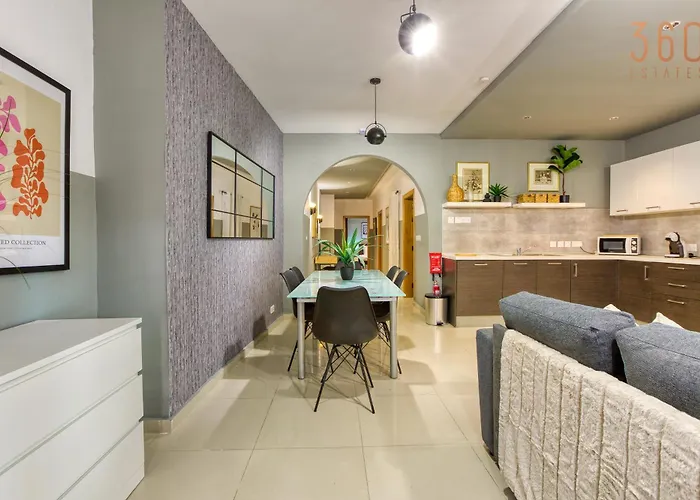 公寓 Cosy & Stylish 3br In The Heart Of St'julians By 360 Estates *